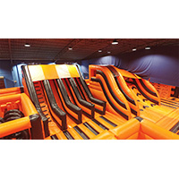 Ninja Bouncy Castles: Jumping Warrior Areas for Kids